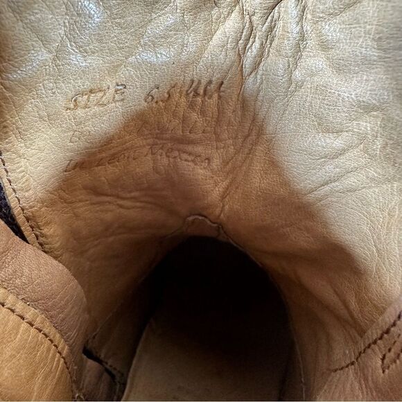 Bed Stu Lullaby Cobbler Series Ankle Boots Women’s Size 6.5 - Picture 6 of 8